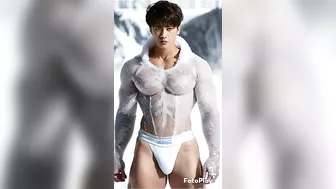 Ai Models 겨울왕국 근육질의 남자 버전 / Frozen Muscular Gay Version / ai, aiart, gay