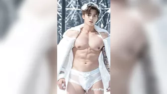 Ai Models 겨울왕국 근육질의 남자 버전 / Frozen Muscular Gay Version / ai, aiart, gay