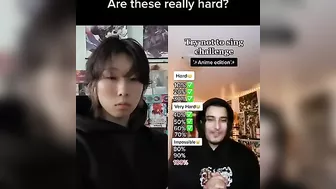 If you watch anime can you pass this try not to sing challenge?