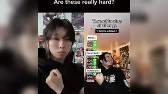 If you watch anime can you pass this try not to sing challenge?