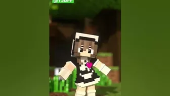 Anime dance Phao 2 Phut Hon TikTok, but Minecraft Creeper & Enderman… ????????#shorts #minecraft