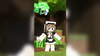 Anime dance Phao 2 Phut Hon TikTok, but Minecraft Creeper & Enderman… ????????#shorts #minecraft