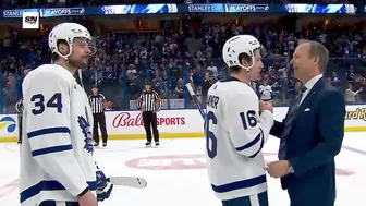 Maple Leafs And Lightning Exchange Handshakes Following Toronto's Game 6 Victory