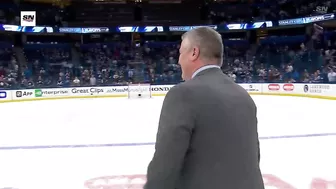 Maple Leafs And Lightning Exchange Handshakes Following Toronto's Game 6 Victory