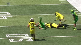 Oregon bursts for big plays, shines on defense in Spring Game | Highlights | Pac-12 Football