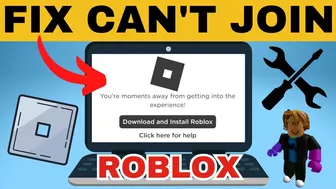 Fix Can't Join Roblox Game - Roblox Can't Play Games Fix