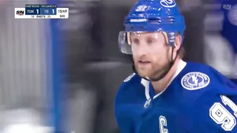 Lightning's Steven Stamkos Pounces On Rebound To Even Game 6 vs. Maple Leafs