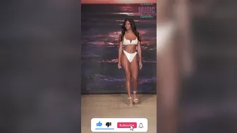 [4K] Bikini Fashion Show, Bikinigirls, Lingerie, Abyss By Abby Resort Miami Beach Swim Week - Part 3