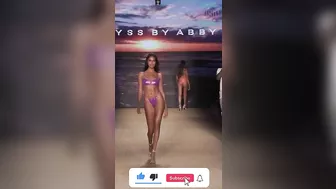 [4K] Bikini Fashion Show, Bikinigirls, Lingerie, Abyss By Abby Resort Miami Beach Swim Week - Part 2