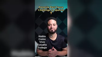 Spanish Preterite Challenge | Learn Spanish