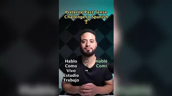 Spanish Preterite Challenge | Learn Spanish