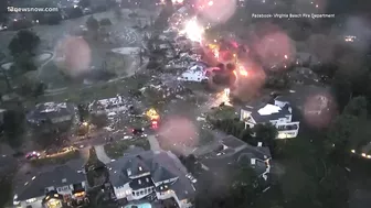 Volunteers lend a hand following Virginia Beach tornado