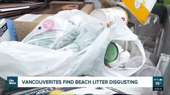 Vancouverites ‘disgusted’ by beach litter