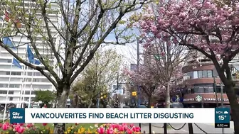 Vancouverites ‘disgusted’ by beach litter