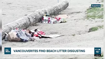 Vancouverites ‘disgusted’ by beach litter