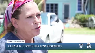 North Palm Beach residents face long cleanup after EF2 tornado