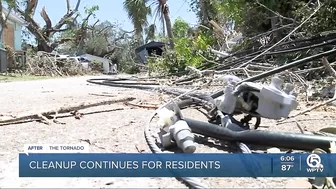 North Palm Beach residents face long cleanup after EF2 tornado