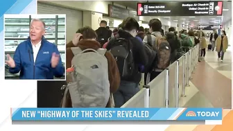 New 'highway of the skies' aims to ease summer travel