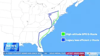 New FAA routes for faster, more direct travel on East Coast | Morning in America