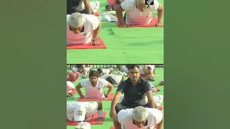 Rajasthan Governor, Union Ministers participate in Yoga Mahotsav in Jaipur