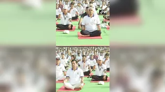 Rajasthan Governor, Union Ministers participate in Yoga Mahotsav in Jaipur