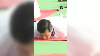 Rajasthan Governor, Union Ministers participate in Yoga Mahotsav in Jaipur