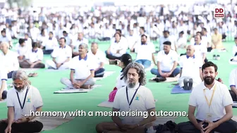 More than 15,000 people joined Yoga Mahotsav in Jaipur, commemorating 50 days to IYD 2023