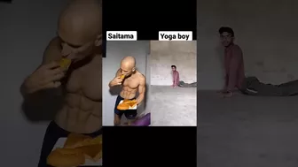 fitness vs yoga boy #shorts #viral #trending #foryou #explore #saitama #indianarmy #youtube #gym