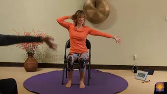 Raindrops Keep Falling on My Head - Chair Yoga Dance with Sherry Zak Morris, C-IAYT - with Lyrics