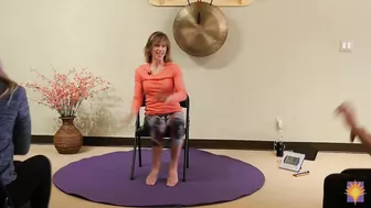 Raindrops Keep Falling on My Head - Chair Yoga Dance with Sherry Zak Morris, C-IAYT - with Lyrics