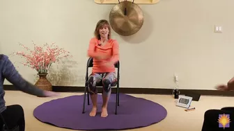 Raindrops Keep Falling on My Head - Chair Yoga Dance with Sherry Zak Morris, C-IAYT - with Lyrics