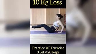 10 Kg Loss Exercise #shorts #weightloss #bellyfatloss #bellyfat #10kgloss #weight_loss_exercise