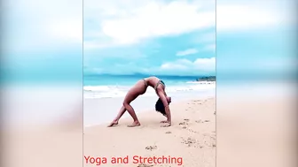 Yoga AND Stretching: "Shining and resilient // female bodies as works of art."