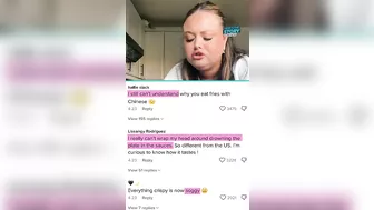 How a TikTok of a woman dishing up her takeaway sparked a racism debate | ITV News