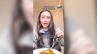 How a TikTok of a woman dishing up her takeaway sparked a racism debate | ITV News