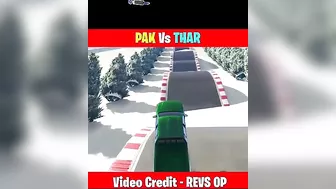 PAK Vs THAR CHALLENGE EP 112 #shorts #ytshorts #gta