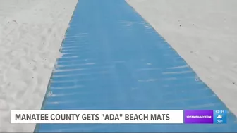 Manatee County gets accessible beach mats