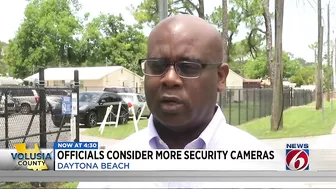 Daytona Beach officials consider more security cameras to improve safety