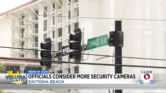 Daytona Beach officials consider more security cameras to improve safety