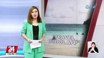 Travel plans na akma sa budget, layong padaliin ng isang app sa tulong ng artificial... | 24 Oras