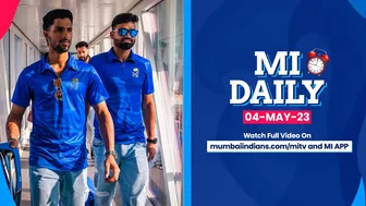 MI Daily: 4th May | Travel day to Chennai | Mumbai Indians