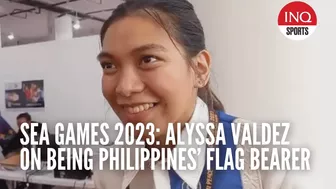 SEA GAMES 2023: Alyssa Valdez on being Philippines’ flag bearer