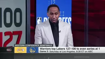 Stephen A.: Anthony Davis didn’t look like he had his legs in Game 2 | SportsCenter