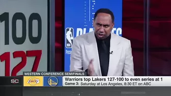 Stephen A.: Anthony Davis didn’t look like he had his legs in Game 2 | SportsCenter