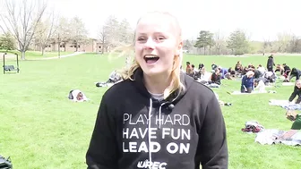 VIDEO | Wisconsin university tries goat yoga to ease stress before final exams