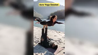 Acro Yoga Session | Yoga Teacher Training in Rishikesh #ekamyogashala #rishikeshyoga #yogateacher