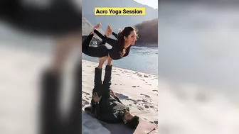 Acro Yoga Session | Yoga Teacher Training in Rishikesh #ekamyogashala #rishikeshyoga #yogateacher