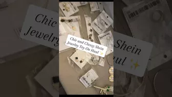 Chic and Classy Shein Jewlery Try On Haul