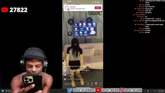 SPEED GETS CAUGHT IN 4K ON TIKTOK LIVE ????