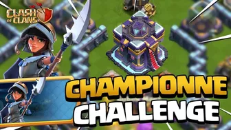 3 ÉTOILES sur le NOUVEAU Challenge de la CHAMPIONNE MÉDIÉVALE ! Clash of Clans